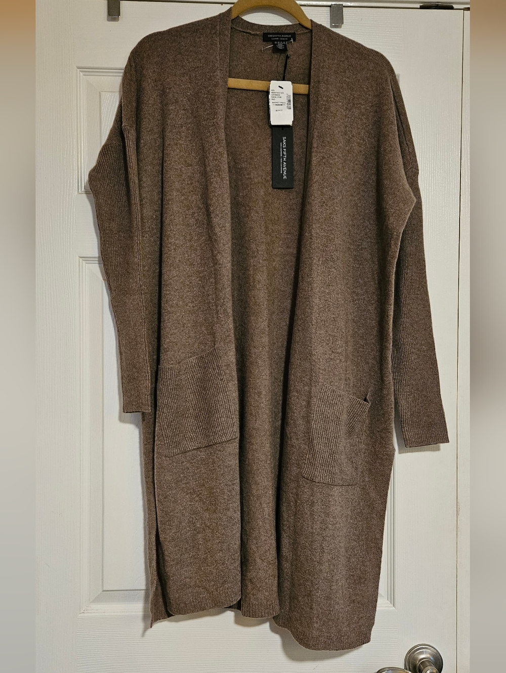 NWT Saks Fifth Avenue Cashmere Cardigan